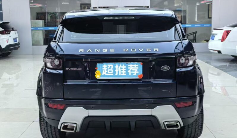
								2014 Range Rover Evoque 2.0T full									